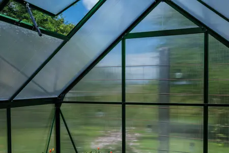 ICON 6 · 2.5 m² (6' x 4') Green w/4 mm polycarbonate